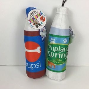 Spot Fun Drinks Dog Toy w/Crinkle Sound Set of 2